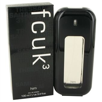 Fcuk 3 by French Connection - Eau De Toilette Spray 100 ml - voor mannen