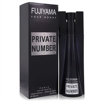 Fujiyama Private Number by Succes De Paris - Eau De Toilette Spray 100 ml - voor mannen