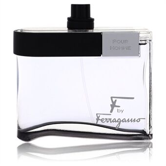 F Black by Salvatore Ferragamo - Eau De Toilette Spray (Tester) 100 ml - voor mannen