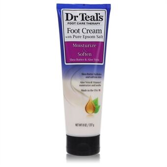 Dr Teal\'s Pure Epsom Salt Foot Cream by Dr Teal\'s - Pure Epsom Salt Foot Cream with Shea Butter & Aloe Vera & Vitamin E 240 ml - voor vrouwen