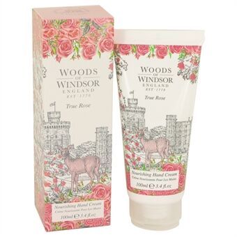 True Rose by Woods of Windsor - Hand Cream 100 ml - voor vrouwen