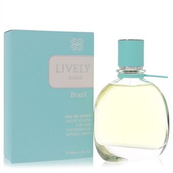 Eau De Lively Brazil by Parfums Lively - Eau De Toilette Spray 100 ml - voor mannen