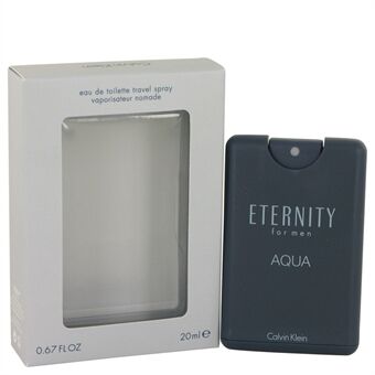 Eternity Aqua by Calvin Klein - Mini EDT Spray 20 ml - voor mannen