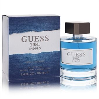 Guess 1981 Indigo by Guess - Eau De Toilette Spray 100 ml - voor mannen