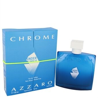 Chrome Under The Pole by Azzaro - Eau De Toilette Spray (Alcohol Free) 100 ml - voor mannen