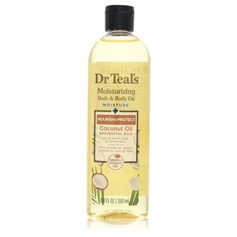 Dr Teal\'s Moisturizing Bath & Body Oil by Dr Teal\'s - Nourishing Coconut Oil with Essensial Oils, Jojoba Oil, Sweet Almond Oil and Cocoa Butter 260 ml - voor vrouwen