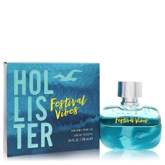 Hollister Festival Vibes by Hollister - Eau De Toilette Spray 100 ml - voor mannen