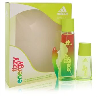 Adidas Fizzy Energy by Adidas - Gift Set -- 2.5 oz Eau De Toilette Spray + 1 oz Eau De Toilette Spray - voor vrouwen