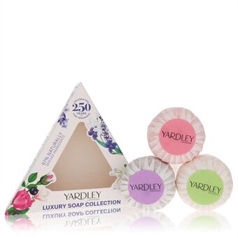 Yardley London Soaps by Yardley London - English Rose + English Lavender + Lily Of The Valley Luxury Soaps 3  x 50 ml - voor vrouwen