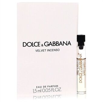 Dolce & Gabbana Velvet Incenso by Dolce & Gabbana - Vial (sample) 1 ml - voor vrouwen