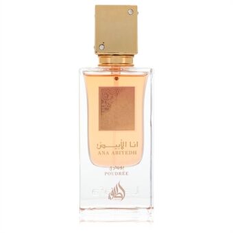 Ana Abiyedh I am White Poudree by Lattafa - Eau De Parfum Spray (Unisex Unboxed) 60 ml - voor vrouwen