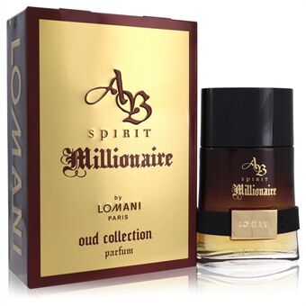 Spirit Millionaire Oud Collection by Lomani - Eau De Parfum Spray (Unboxed) 100 ml - voor mannen