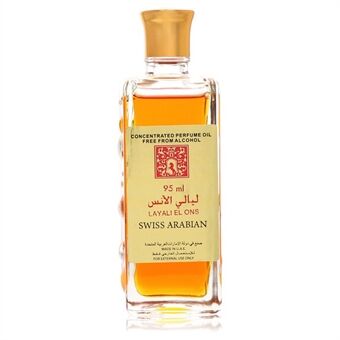 Swiss Arabian Layali El Ons by Swiss Arabian - Concentrated Perfume Oil Free From Alcohol (Unboxed) 95 ml - voor vrouwen