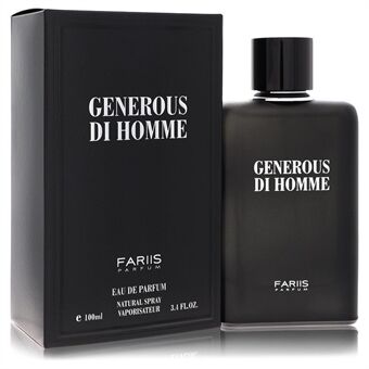 Fariis Generous Di Homme by Fariis Parfum - Eau De Parfum Spray 100 ml - voor mannen