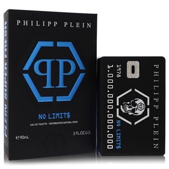 Philipp Plein No Limits Super Fresh by Philipp Plein Parfums - Eau De Toilette Spray 90 ml - voor mannen