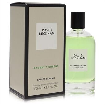 David Beckham Aromatic Greens by David Beckham - Eau De Parfum Spray (Unisex) 100 ml - voor mannen