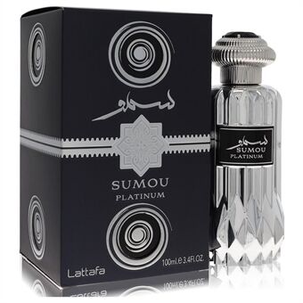 Lattafa Sumou Platinum by Lattafa - Eau De Parfum Spray (Unisex) 100 ml - voor mannen