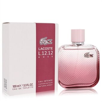 Lacoste Eau De Lacoste L.12.12 Rose Eau Intense by Lacoste - Eau De Toilette Spray (Unboxed) 100 ml - voor vrouwen