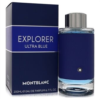 Montblanc Explorer Ultra Blue by Mont Blanc - Eau De Parfum Spray 200 ml - voor mannen