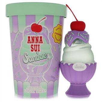 Anna Sui Sundae Violet Vibe by Anna Sui - Eau De Toilette Spray 50 ml - voor vrouwen