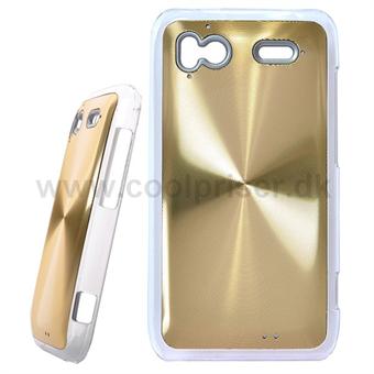 Aluminium hoes voor HTC Sensation (Goud)