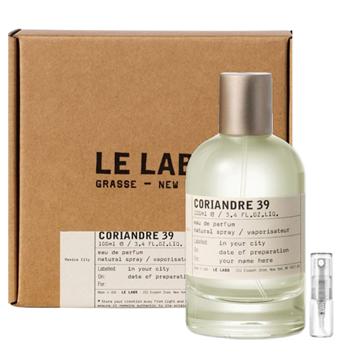 Le Labo Coriandre 39 - Eau de Parfum - Geurmonster - 2 ml