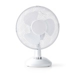 Tafelventilator | 23 cm doorsnee | 3 snelheden | Draaifunctie | Wit