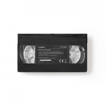 Reinigingstape | 20 ml | VHS-koppen | zwart