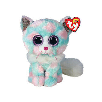 Ty beanie boo\'s opaal kat, 15 cm