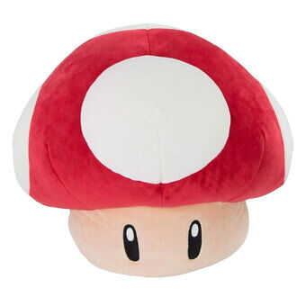 Tomy Mocchi Mocchi Mega Super Mario Paddenstoel Pluchen Knuffel