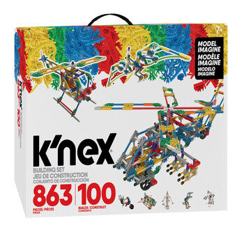 K\'Nex Bouwset 100 Modellen, 863dlg.