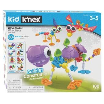 Kid k\'nex Dino dudes bouwset