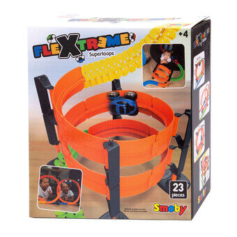 Smoby Flextreme Superloops Racebaan Set, 23-delig.