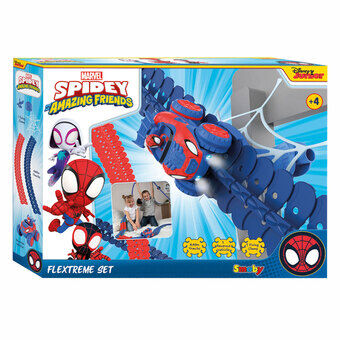 Smoby Spidey & Amazing Friends Flextreme Racebaanset, 184dlg.