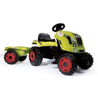 Smoby Tractor Claas met Aanhanger