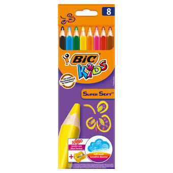 BIC Kids Supersoft, 8st.