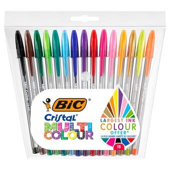 BIC Cristal balpennen, 15 stuks.