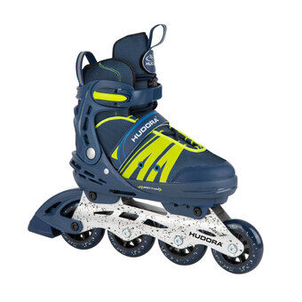 Hudora rolschaatsen comfort donkerblauw, maat 35-40