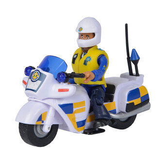 Brandweerman sam politie motor