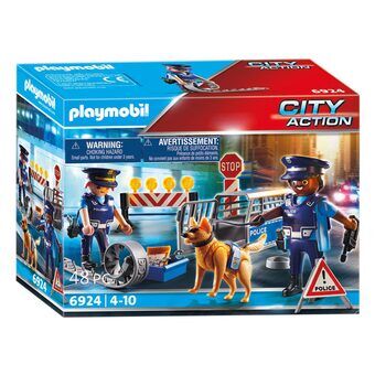 Playmobil City Action Politie Wegversperring - 6924