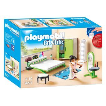 Playmobil City Life Slaapkamer met Make-up Tafel - 9271