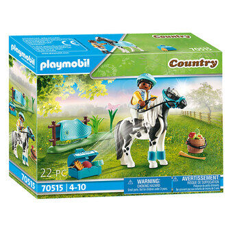 PLAYMOBIL landverzamelaar pony lewitzer - 70515