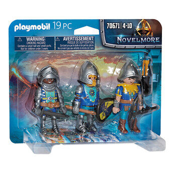 Playmobil Novelmore Ridders, 3 stuks - 70671