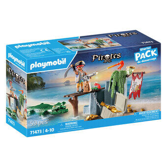 Playmobil Pirates Piraat met Alligator - 71473