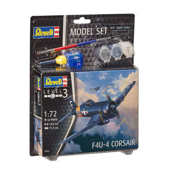 Revell Model Set F4U-4 Corsair Gevechtsvliegtuig