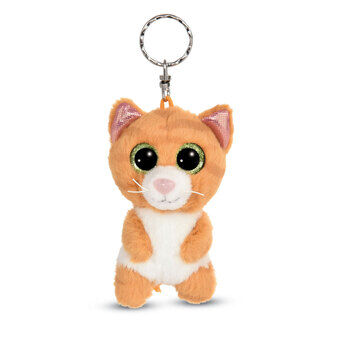 Nici Glubschis Pluche Sleutelhanger Tabby Cat Tabbrey, 9 cm.