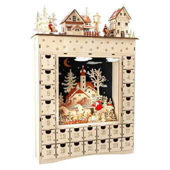 Small Foot - Houten Adventskalender Winterdroom