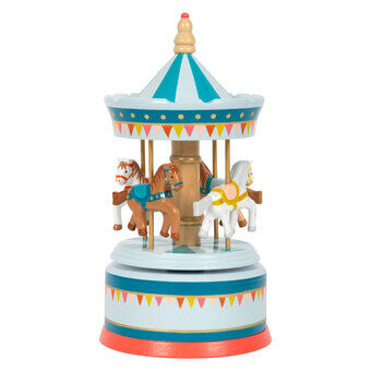 Small Foot - Houten Muziekdoos Carrousel