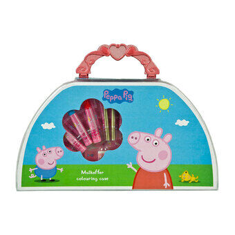 Kleurkoffer Peppa Pig, 51dlg.