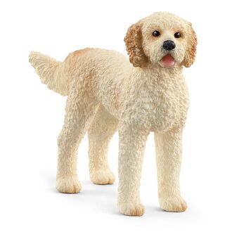 Schleich Farm World goldendoodle 13939